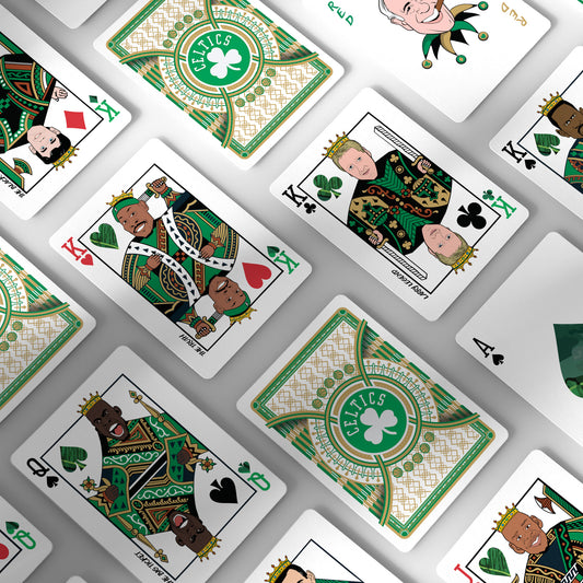 Boston Celtics Collectible Poker Playing Cards – Premium Deck by Dekkz